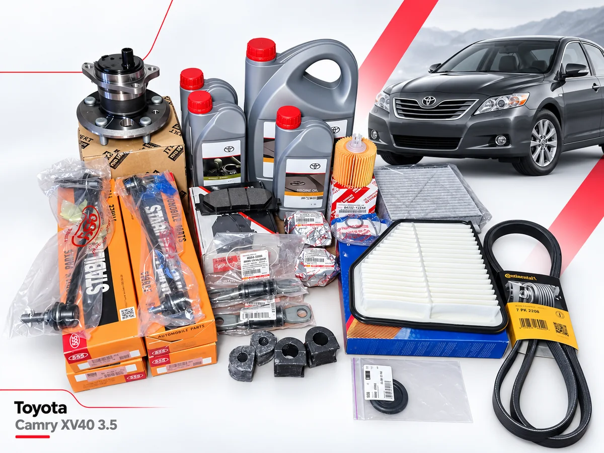 Комплект для ТО и ремонта подвески Toyota Camry XV40 3.5
